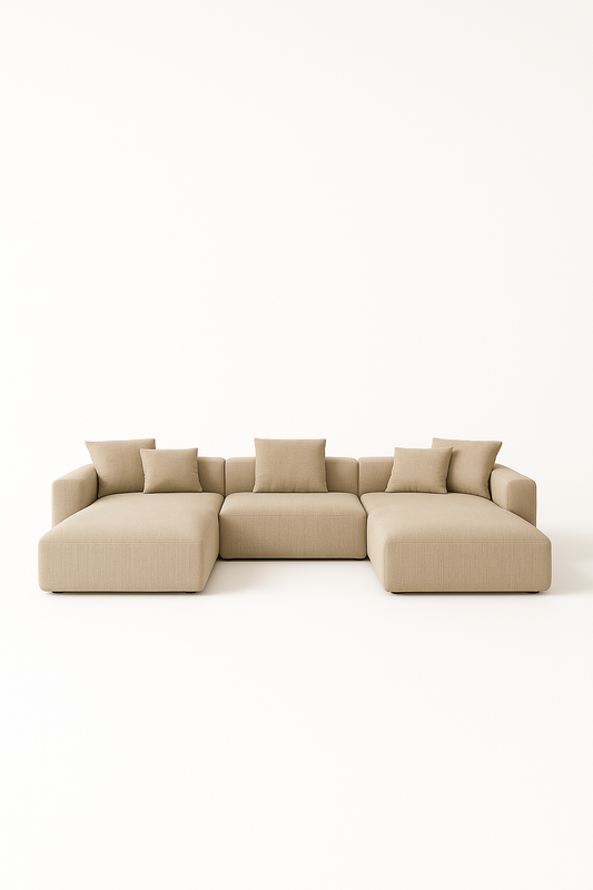 Akmuo Modular U-Sectional